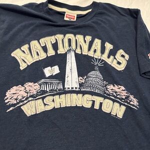 Washington Nationals tee shirt from original city connect line.